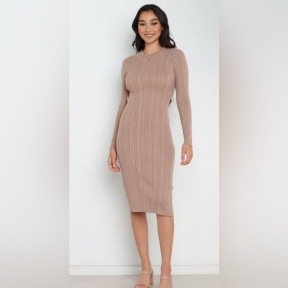 Petal & Pup Ribbed Dress